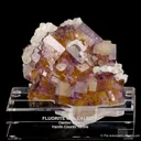 Fluorite with Calcite and Chalcopyrite - image 3