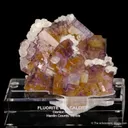 Fluorite with Calcite and Chalcopyrite - image 4