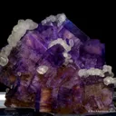 Fluorite with Calcite and Chalcopyrite - image 5