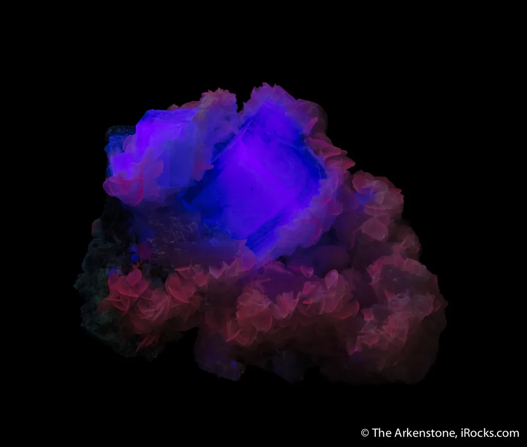 Fluorite with Calcite and Dolomite - image 5