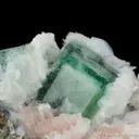 Fluorite with Calcite and Dolomite - image 1