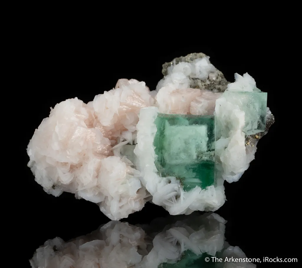 Fluorite with Calcite and Dolomite - image 4
