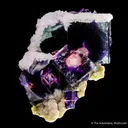 Fluorite with Calcite and Muscovite - image 5