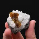 Fluorite with Calcite and Pyrite - image 2