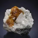 Fluorite with Calcite and Pyrite - image 1