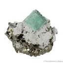 Fluorite with Calcite and Pyrite - image 2