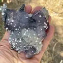 Fluorite with Calcite and Quartz - image 5