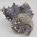 Fluorite with Calcite and Quartz - image 3