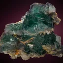 Fluorite with Calcite and Quartz - image 1