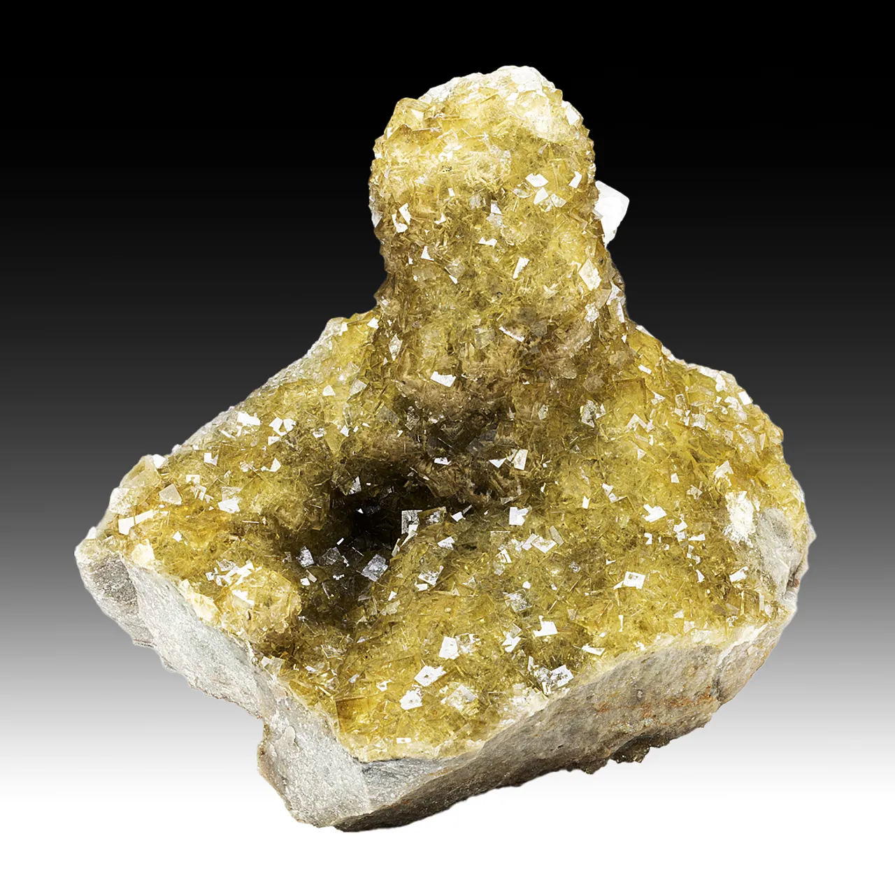 Fluorite with Calcite - image 1