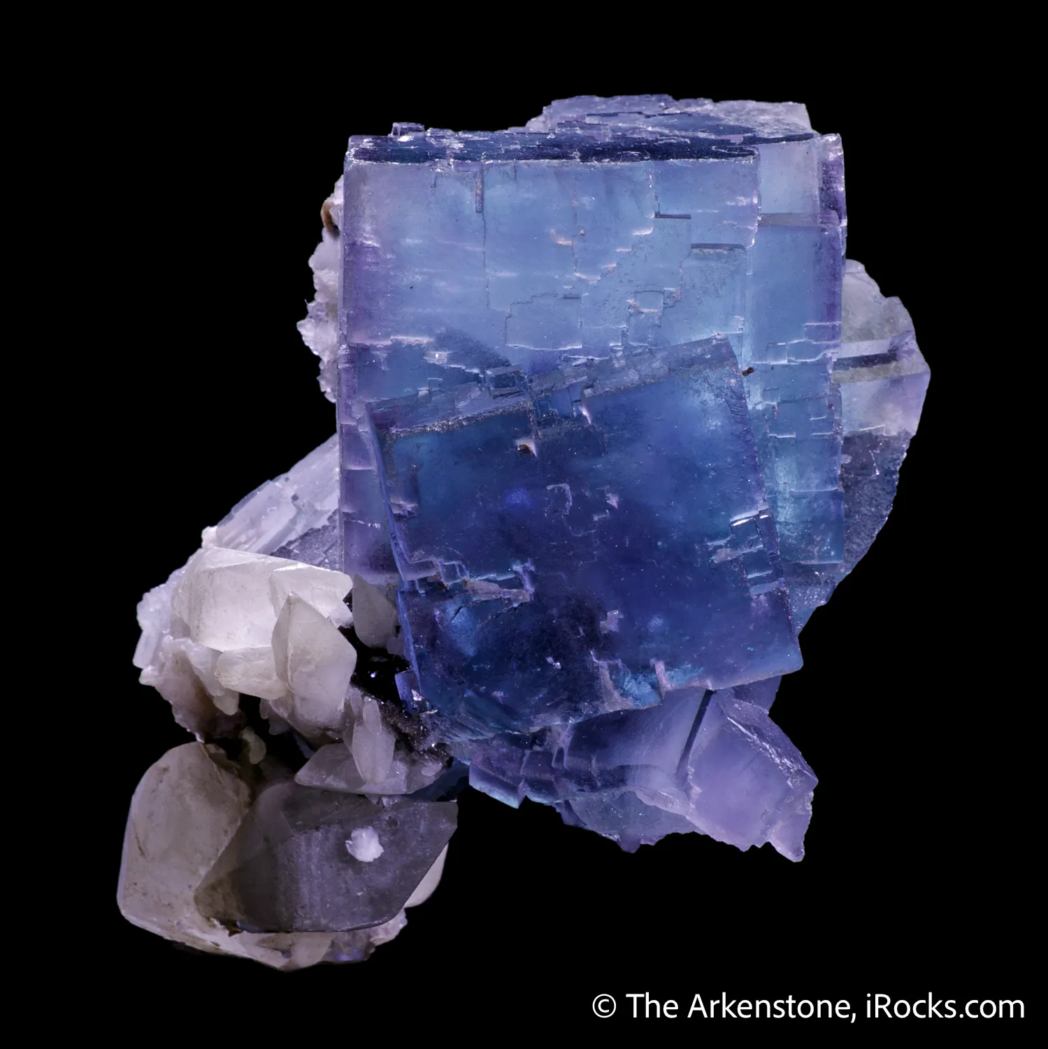 Fluorite with Calcite - image 4