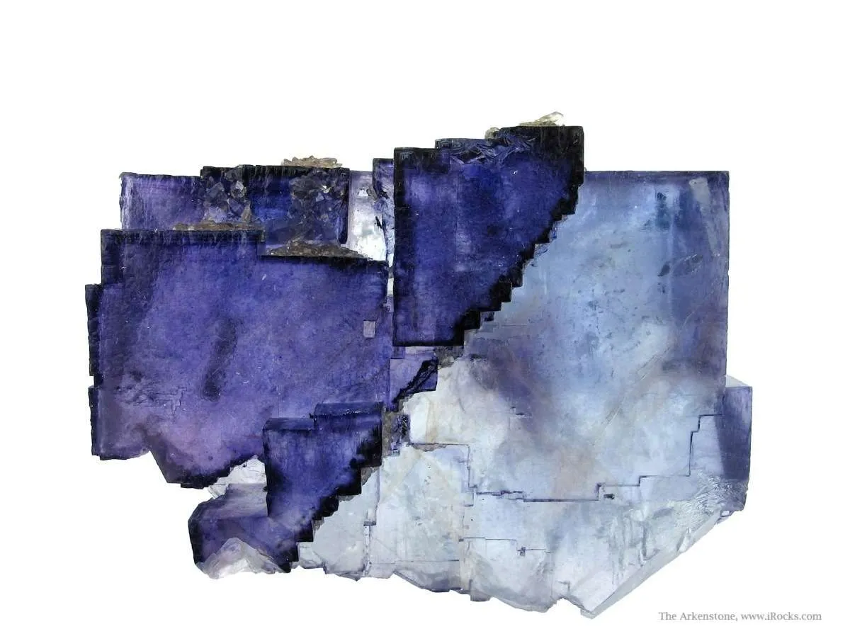 Fluorite With Calcite - image 1