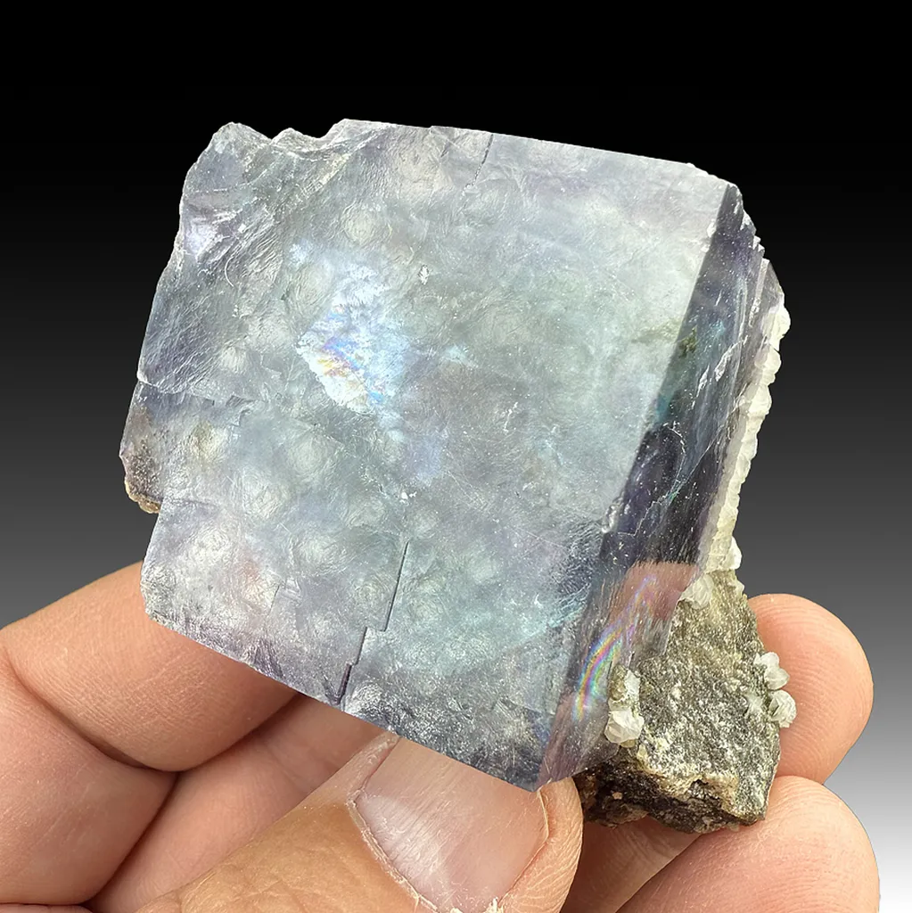 Fluorite with Calcite image