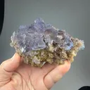 Fluorite with Calcite - image 2