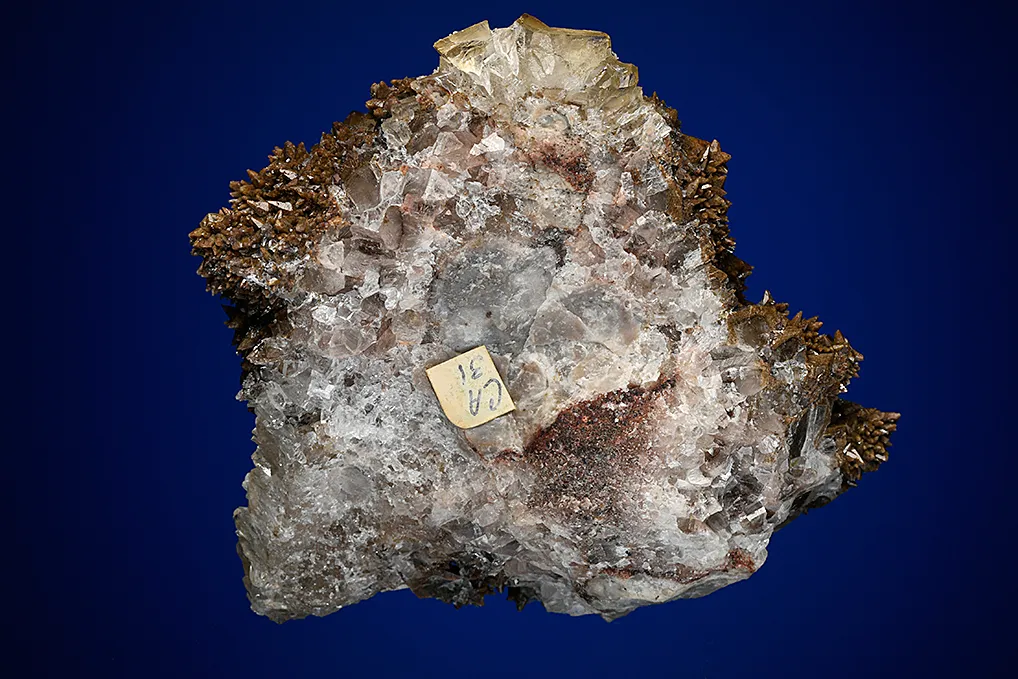 Fluorite with Calcite - image 2