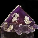 Fluorite With Calcite - image 2