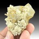 Fluorite with Calcite, Barite - image 1