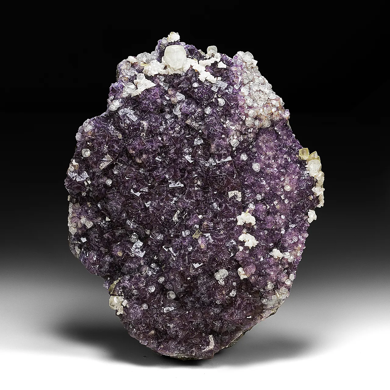 Fluorite with Calcite, Barite, Dolomite - image 1