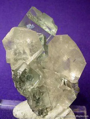 Fluorite With Calcite - image 3