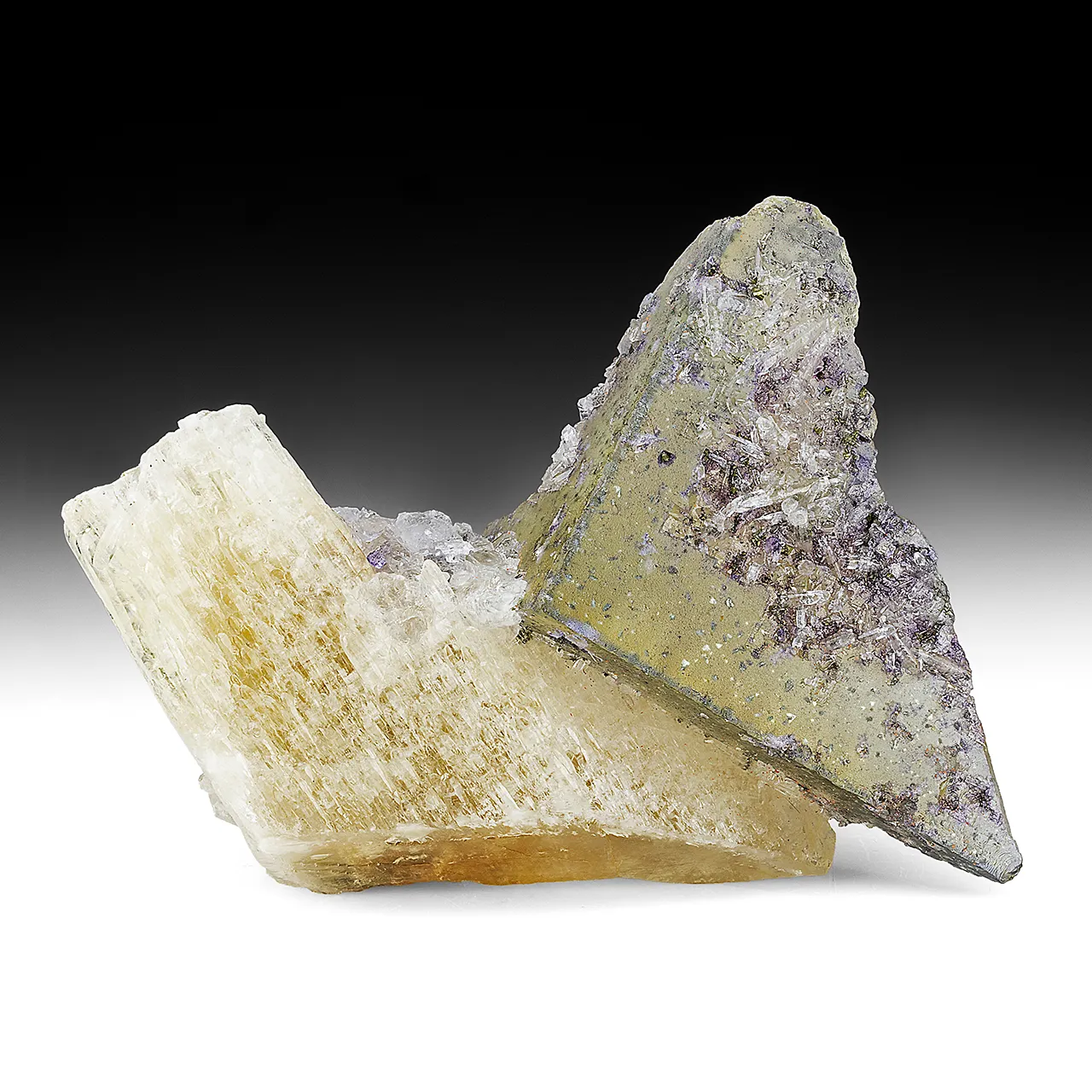 Fluorite with Calcite - image 1