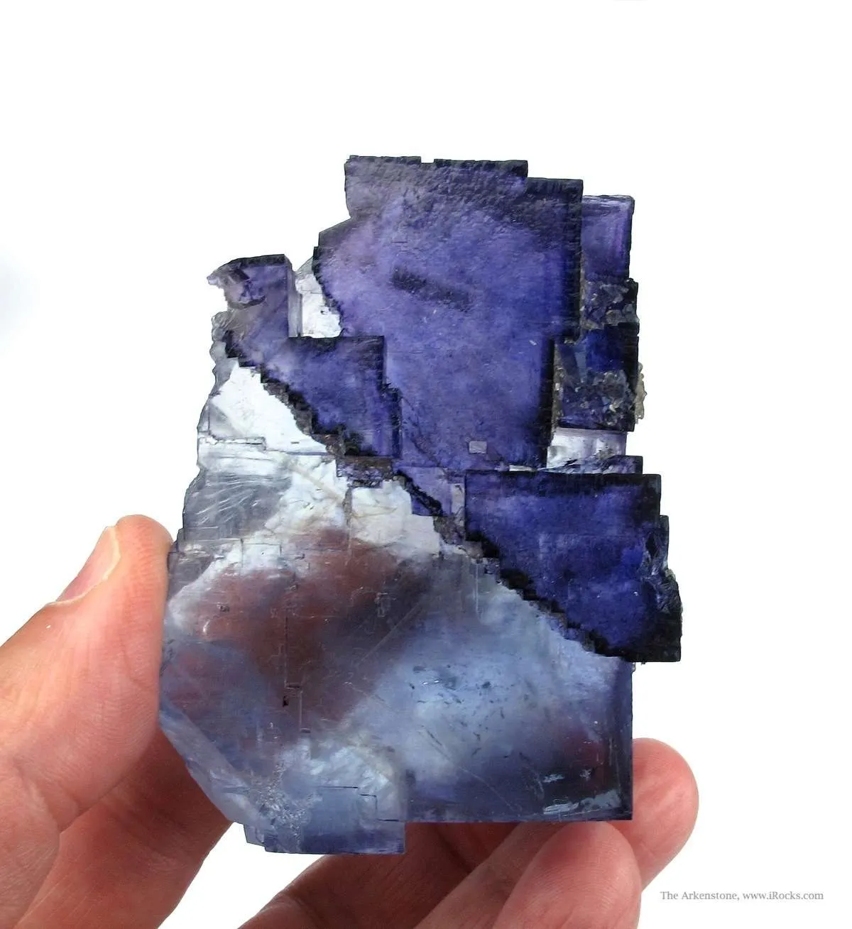 Fluorite With Calcite - image 4