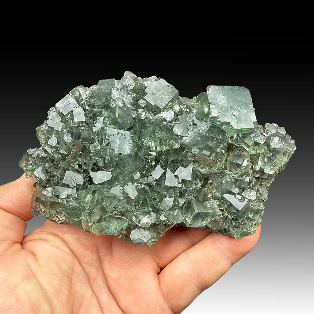 Fluorite with Calcite image