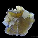 Fluorite With Calcite - image 1