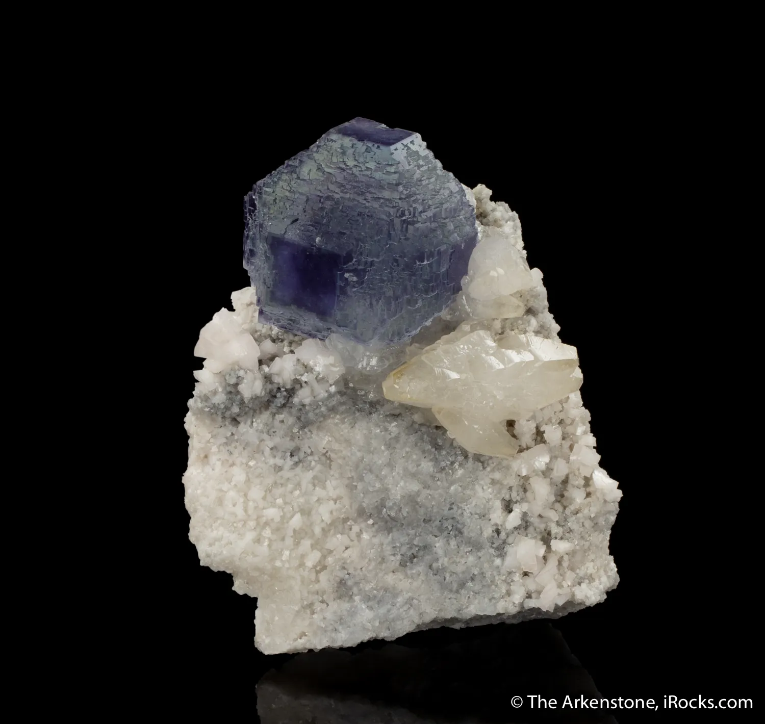 Fluorite with Calcite - image 5