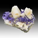 Fluorite with Calcite - image 1