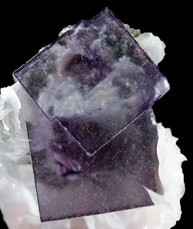 Fluorite With Calcite - image 2