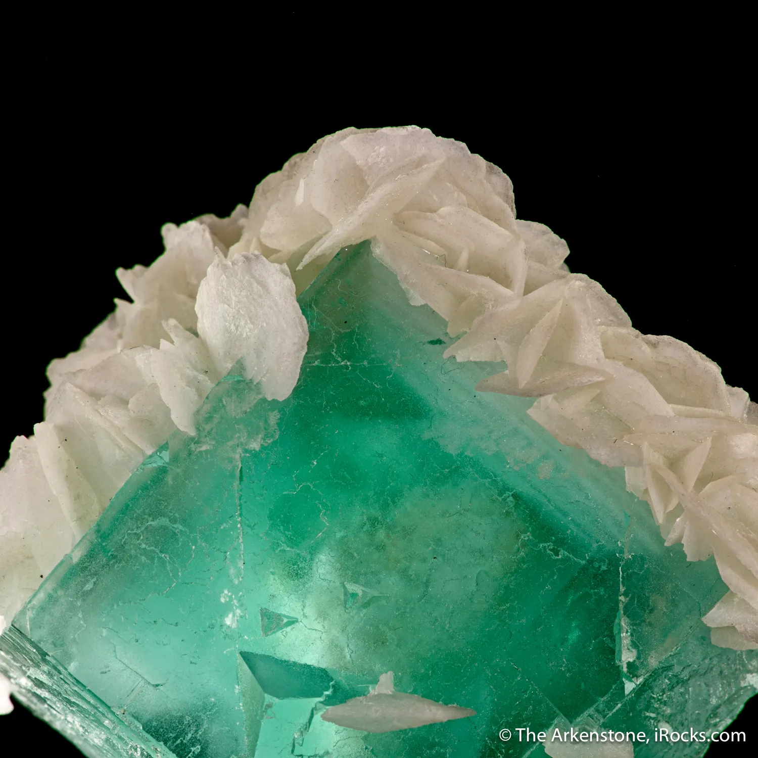Fluorite with Calcite - image 5