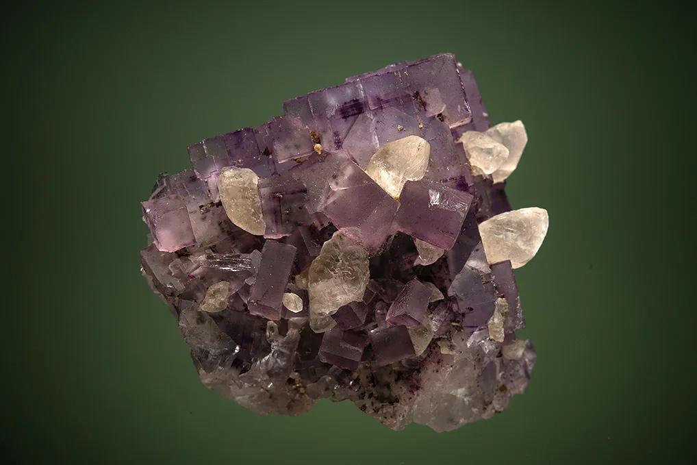 Fluorite with Calcite - image 2