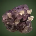 Fluorite with Calcite - image 2