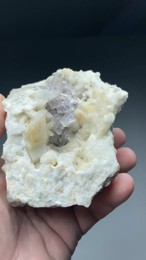 Fluorite with Calcite - image 3
