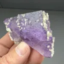 Fluorite with Calcite, Chalcopyrite - image 2