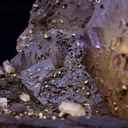 Fluorite with Calcite & Chalcopyrite - Denton Mine - image 3