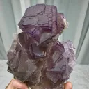 Fluorite with Calcite Crystal - image 2