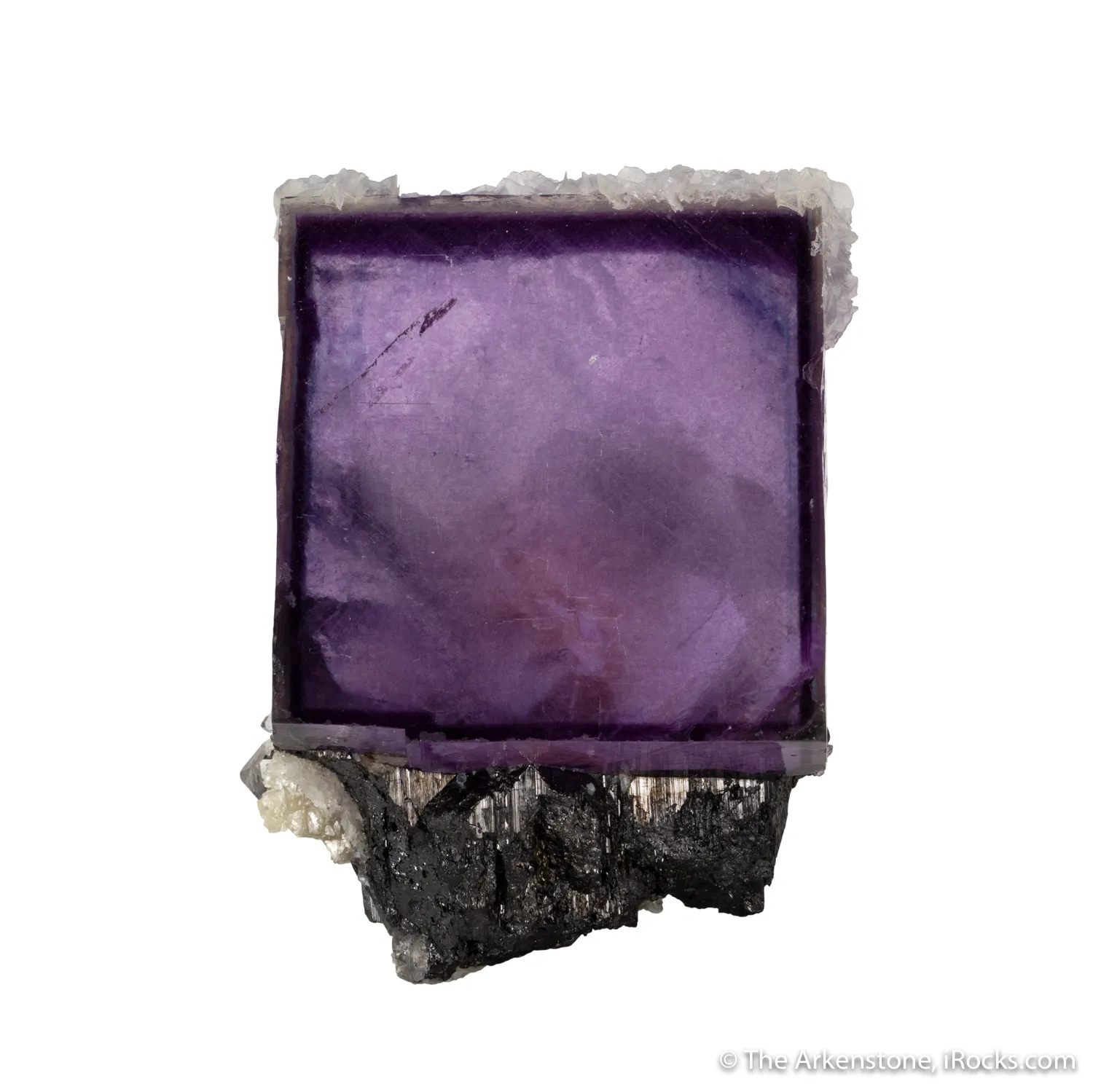 Fluorite with Calcite - image 1