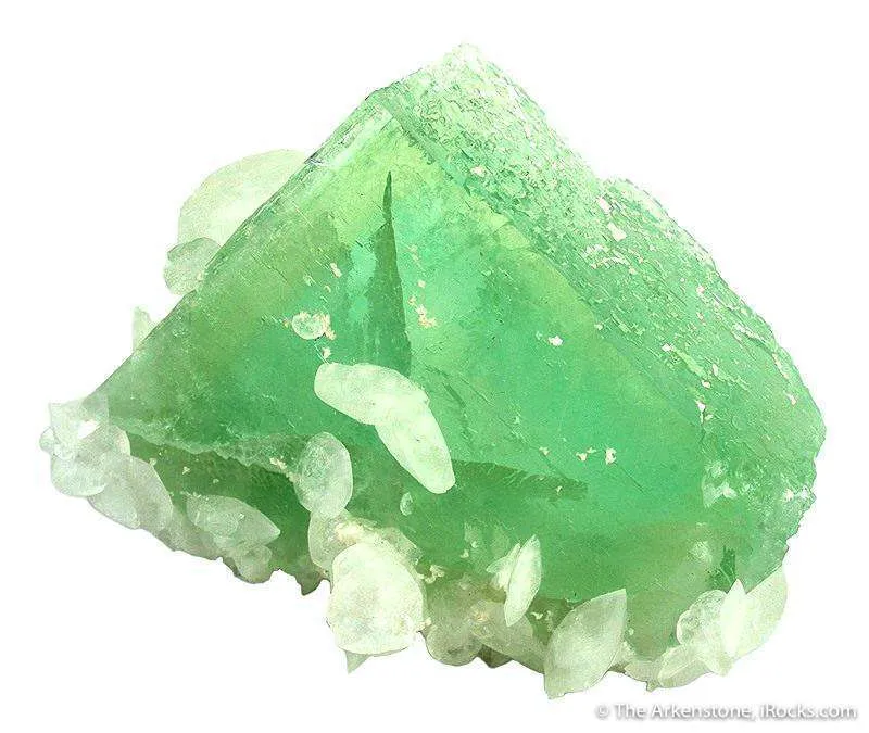 Fluorite With Calcite - image 2