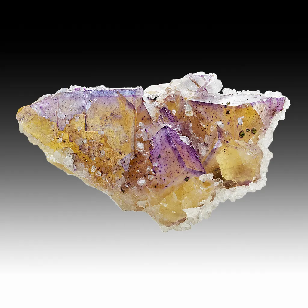 Fluorite with Calcite image