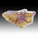 Fluorite with Calcite - image 1