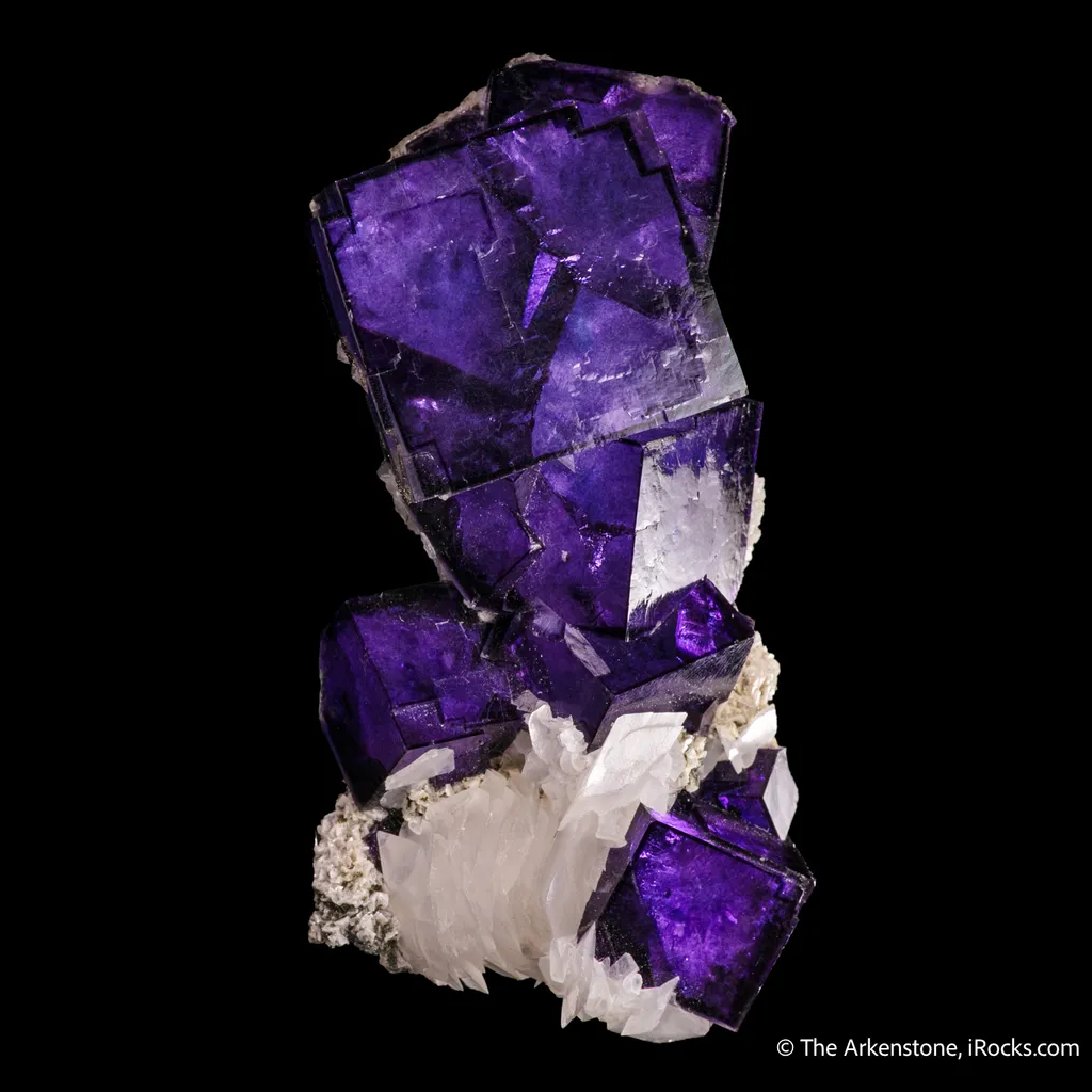 Fluorite with Calcite - image 8