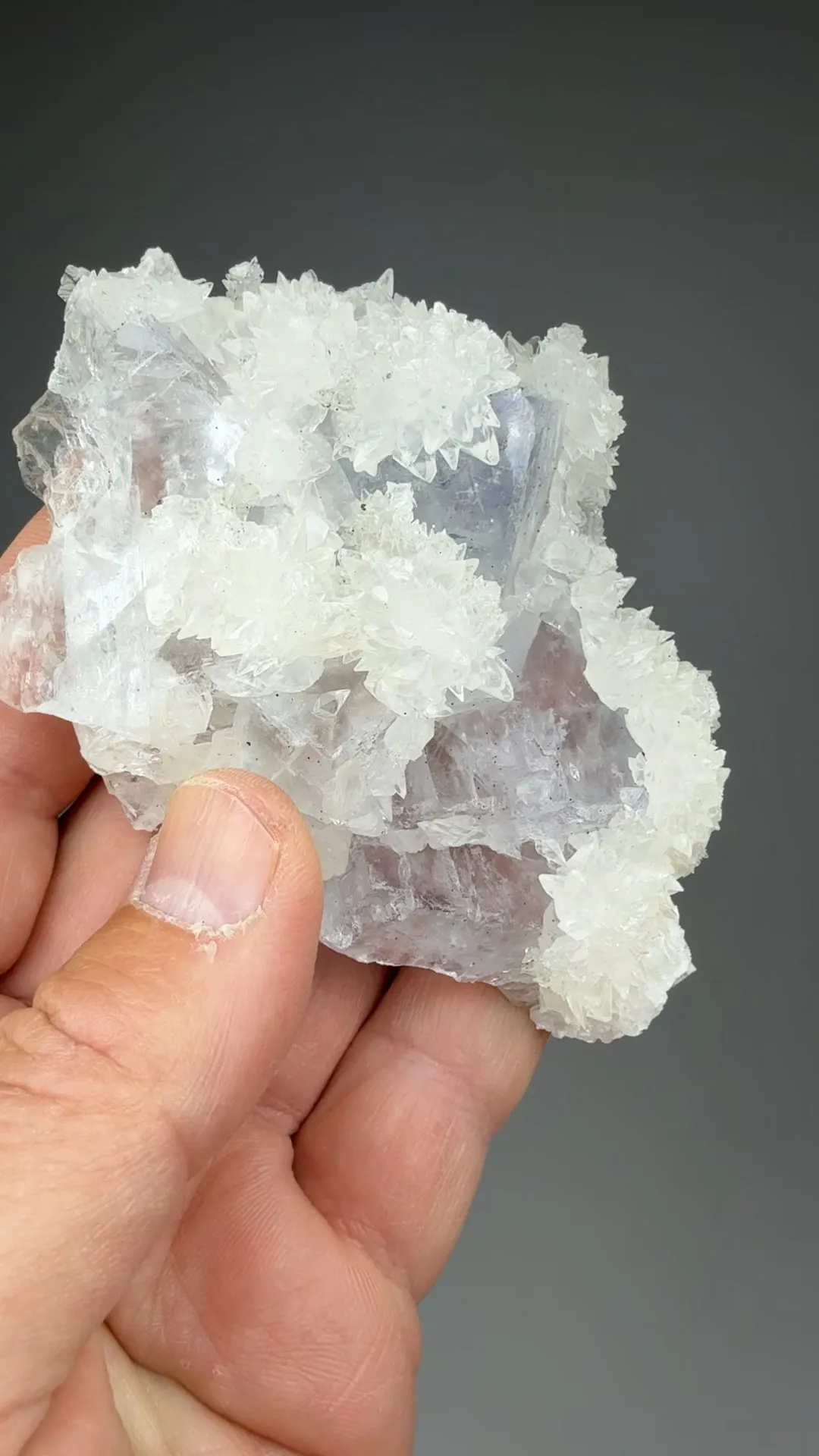 Fluorite with Calcite - image 2