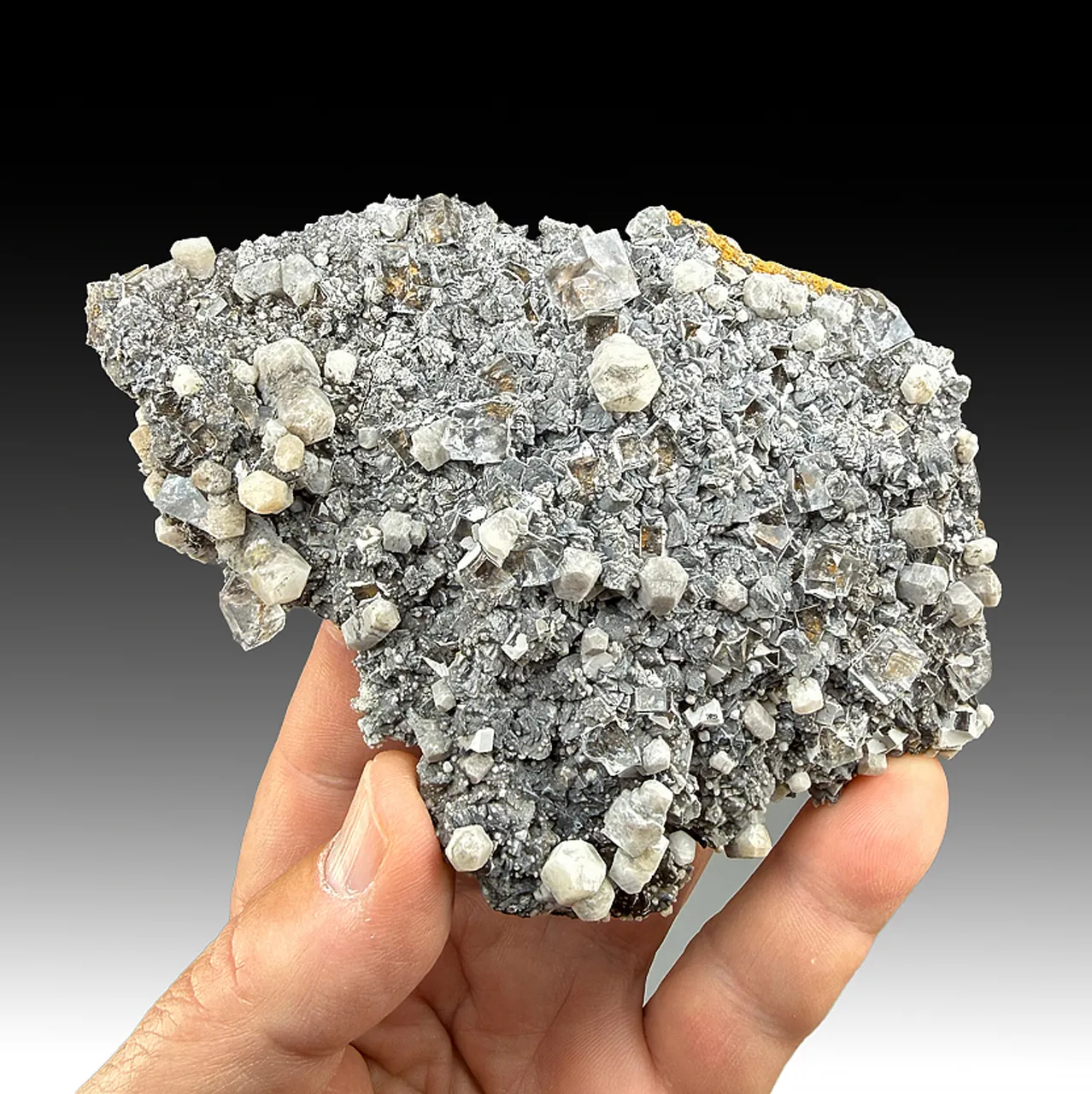 Fluorite with Calcite - image 1