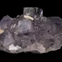 Fluorite with Calcite - image 4