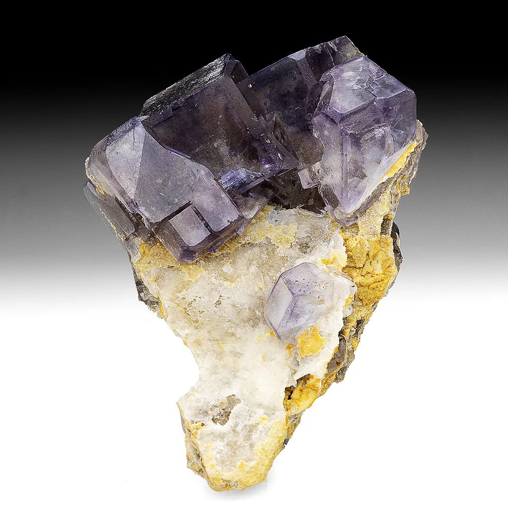 Fluorite with Calcite image