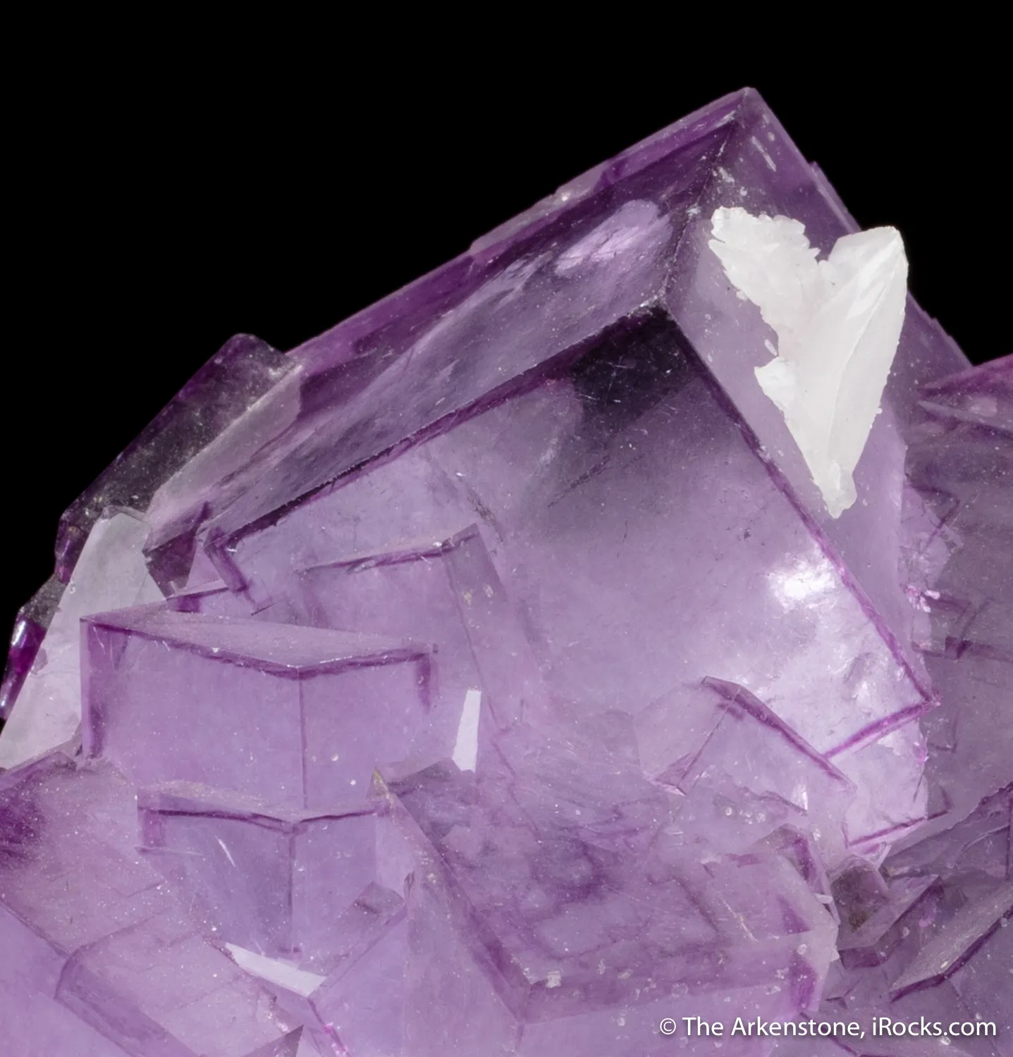 Fluorite with Calcite - image 5