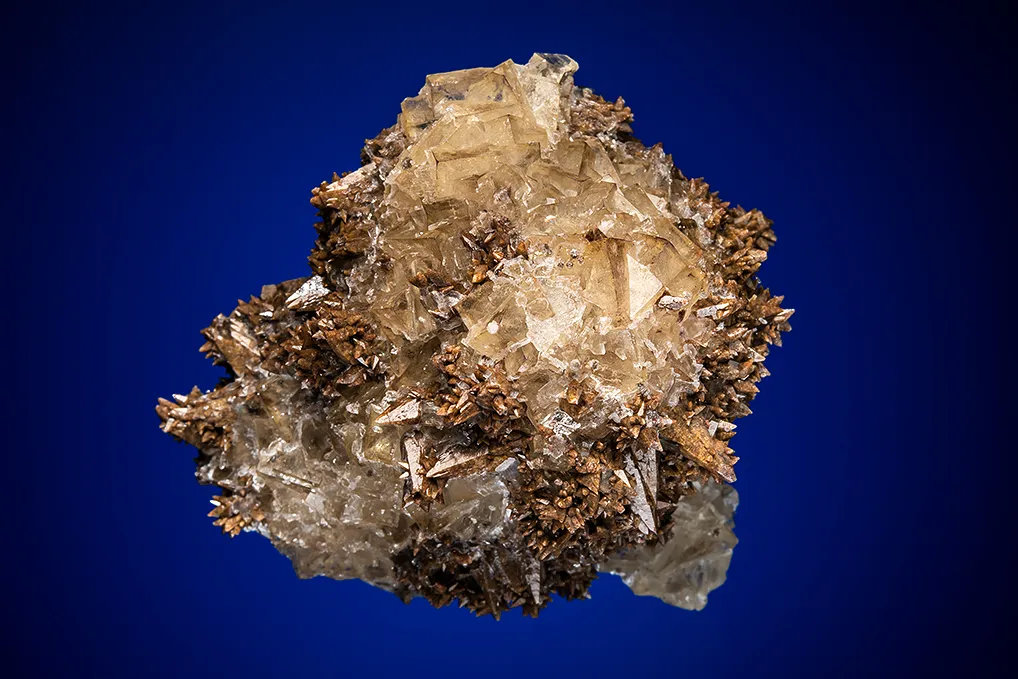 Fluorite with Calcite image