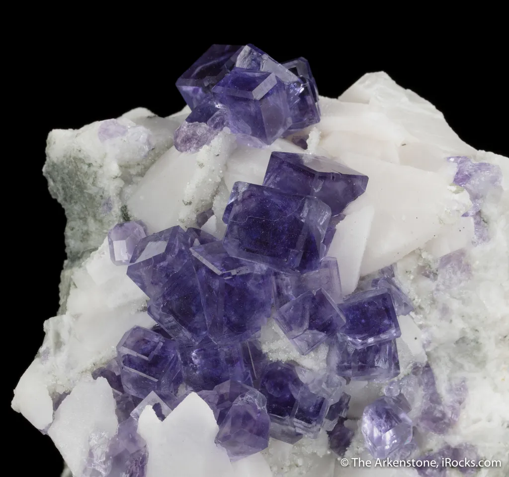 Fluorite with Calcite - image 5