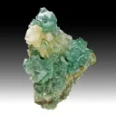 Fluorite with Calcite - image 1